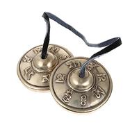 TOYANDONA Cymbali Religiosi Rame Per Meditazione e Yoga Strumento Percussione Per Buddhismo Tibetana Per e Cerimonie