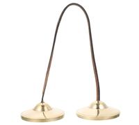 TOYANDONA Cymbali Vintage Rame Per Meditazione Strumento Religioso Per Pratiche Spirituali Design Yoga e Cerimonie