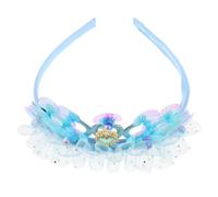 TOYANDONA Da Sirena Per Bambine: Fascia In Tessuto Da Sirena Di Conchiglie A Tema Oceano - Comoda Da Indossare - Fascia Da Principessa Per Decorazioni Per Feste Di Compleanno