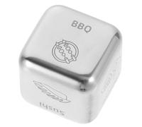 TOYANDONA Dadi Decisionali la Cena in Acciaio Inox, Dado Gioco Multi-lato Compatto e Leggero per Riunioni, Feste e Uso Domestico, Giocattolo Divertente per Scegliere Cosa Mangiare