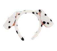 TOYANDONA Dalmata Orecchie Di Cane Orecchie Del Cucciolo Fasce Per Cerchio Soffici Floppy Cucciolo Di Cane Orecchio Del Catenaccio Animale Copricapo