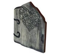 TOYANDONA Decorazioni per Porte da Favola Fata Case delle Fate per Giardini Albero delle Fate Alberi Piccolo adornare la Porta delle Fate Piccola Porta delle Fate di Legno