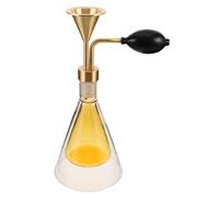 TOYANDONA Diffusore in Vetro per Oli Essenziali Piccolo Pompa Manuale a Sfera, Flacone per Campionamento Aromi per Aromaterapia, Dispositivo per Profumare Oli Essenziali Adatto a Spa