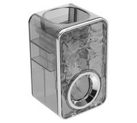 TOYANDONA Dispenser di dentifricio da parete - Porta dentifricio da bagno con spremiagrumi automatico per bambini e adulti, organizer per il bagno della famiglia