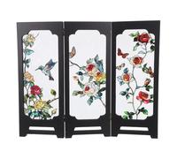 TOYANDONA Divisorio per Stanza Pieghevole in Acrilico 3d Stile Cinese, Mini Paravento Decorativo per Scrivania Ufficio, Pannello Compatto per Privacy in Piccoli Spazi e Case delle Bambole