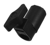 TOYANDONA Fermo per Leggìo Nero in Plastica Diametro Standard 1,6cm, Altezza Regolabile e Installazione Rapida per Supporto Musicale in Aule e Esecuzione Violino