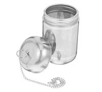 TOYANDONA Filtro per Spezie in Acciaio Resistente alla Corrosione con Gancio Antiscivolo per Cucina Colino per Tisane e Infusore per Zuppa e Carne Design Rete Fine per Filtraggio senza