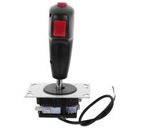 TOYANDONA Flight Stick Joystick per Simulazione e Giochi Arcade, Lega di Alluminio e Pvc, Game Machine Flight Stick Reusable