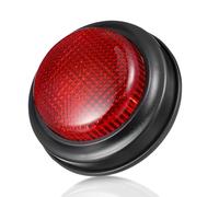 TOYANDONA Game Answer Buzzer - Red Game Buzzer Button con luce e suono per quiz Team Talent Show Quiz Got Family Party