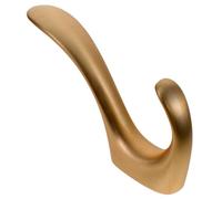 TOYANDONA Gancio Appendiabiti Parete in Metallo Color Oro Porta Asciugamani Roba Cappelli e Chiavi con Fissaggio Nascosto Design Minimalista e Resistente per Bagno e Ingresso