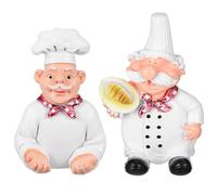 TOYANDONA Gancio da Cucina Autoadesivo in Resina, Forma Chef per Prese | Cavi e Prese, Adatto a Superfici Lisce, Decorativo, per Casa, Lavanderia e Dietro la Porta Colore Casuale