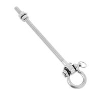 TOYANDONA Gancio Oscillante Gancio per Altalena a Trave Ganci per Altalena da Portico Ganci per Amaca Supporto per Borsa Pesante Gancio Girevole per Appendere Acciaio Inossidabile Silver