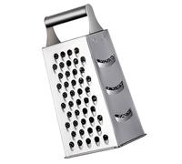 TOYANDONA Grattugia Multifunzionale in Acciaio Inossidabile per Formaggio e Verdure Affetta Frutta e Spezie Sicura e Facile da Usare Strumento da Cucina per Preparazioni Veloci