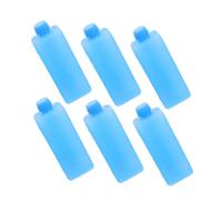 TOYANDONA Impacchi di Ghiaccio Riutilizzabili 6 Pezzi per Refrigeratori D’Aria, Piccoli Blocchi Congelatori Compatti per Pranzo e Campeggio, Contenitori Sottili per Borsa del