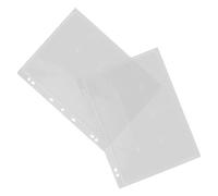 TOYANDONA Inserti per Raccoglitore Monete A4 in Acrilico Trasparente 2 Pezzi 24 Tasche da 58 Mm per Collezionisti Pagine Modulari per Conservazione e Esposizione Collezione Monete