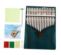 TOYANDONA Kalimba Legno Portatile Con Design Motivo Cagnolino Strumento Musicale Per Insegnamento e Divertimento Facile Da Suonare Per Adulti Tasti Accurati e Materiale Resistente
