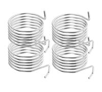 TOYANDONA Kit 4 Pezzi Molla Acceleratore Gancio per Micro Motocoltivatore Diesel, Molla Controllo velocità Uncinata Resistente per Ricambio Gruppo Acceleratore, Accessorio per Manutenzione