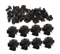 TOYANDONA Kit 40 Viti M6 x 14mm Dadi in Gabbia e Rondelle Per Montaggio Rack Server e Armadi Di Rete, Antivibrazione, Compatibile Armadi Studio e Cabinet, Ferramenta Resistente Per Fissaggio Sicuro