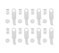 TOYANDONA Kit di Manutenzione 8 Pezzi per Registratori a Cassette Vintage Tipo 21, Molle e Componenti per Meccanismo di Pausa, Ricondizionamento e Riparazione per Collezionisti Audio