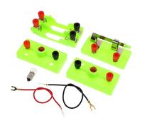 TOYANDONA Kit Elettricità Didattico per Scuola Set Esperimenti Elettrici Base per Studenti Strumenti Interattivi per Apprendimento Stem Materiale Scientifico per Laboratori Educativi