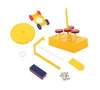 TOYANDONA Kit per Esperimenti Scientifici per Didattica di Magnetismo per Laboratori Scolastici Stem Strumenti di Fisica Educativi con Elementi Magnetici Resistenti e Attività Interattive