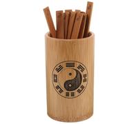TOYANDONA Kit per Pratiche i Ching in bambù Design Portatile e Previsioni Accurate, Strumento Tradizionale la Casa e L'Ufficio, Accessorio in Legno per Apprendimento Feng Shui