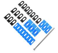 TOYANDONA Kit Riparazione Ammaccature Auto Completo Leva Ammaccature senza Tracce Strumenti Professionali per Rimozione Danni Vernice Accessori Blu Resistenti