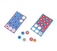 TOYANDONA Magneti per Lavagna Tattica Calcio e Basket Piccoli Set da 30 Pezzi Magnetici Numerati per Allenamento Sportivo, Sostituzione Facile e Fissaggio Saldo per Allenatori