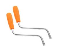 TOYANDONA Manico per Macchina per Pasta Manuale 2 Pezzi, Ricambio Resistente fare Tagliatelle e Spaghetti, Accessorio Facile da Installare per Macchinette Pasta Casa