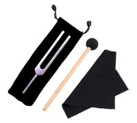 TOYANDONA Martello per Chitarra e Diapason in Lega di Alluminio, Set Sperimentale con Accessori, Strumento per Accordare e Testare Vibrazioni, Adatto per Musica e Colore Casuale