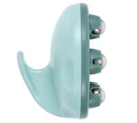 TOYANDONA Massaggiatore Manuale Compatto per Collo e Gambe con Rulli Sfere in Acciaio Strumento Portatile per Massaggio Rilassante dei Muscoli del Polpaccio e Collo Design Unico Sfere