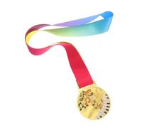 TOYANDONA Medaglia Musica Per Bambini: Medaglia D'oro Per Pianoforte, Violino, Cantico E Danza - Indossare Collare Per Eventi Musicali E Successi Dei Bambini