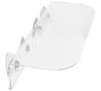 TOYANDONA Mensola per Finestra per Piante in Acrilico Trasparente da 30 Cm Ventosa Potente, Supporto da Interno per Erbe Aromatiche e Piante Grasse, Mensola da Cucina per Esposizione Luce