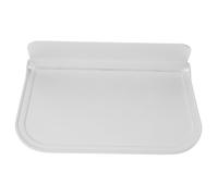 TOYANDONA Mensola Pieghevole da Parete Bianca in Scaffale Compatto per Bagno e Casa Portasciugamani e Portaoggetti Multiuso per Piccoli Oggetti e Tessili