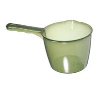 TOYANDONA Mestolo Acqua Trasparente in Robusta con Manico Ergonomico Versatile per Cucina e Bagno Piccolo e Leggero Facile da Pulire e Riporre