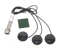 TOYANDONA Microfono 4 Pz Toppa Di Raccolta Pickup Per Banjo Bassi Pickup Chitarra Pickup Strumento Musicale Pratico Pickup Per Chitarra Pickup Piezoelettrico Per Chitarra Folk Elettronica in Plastica