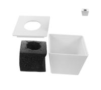 TOYANDONA Microfono Abs Resistente Per Interviste Supporto Portatile Bandierina Logo Microfono Applicazione Versatile Per Discorsi e Registrazioni