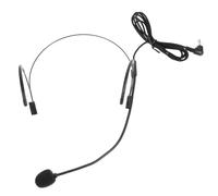 TOYANDONA microfono auricolare per cantare microfono da testa cuffie microfono USB microfono portatile auricolari con microfono cuffia con microfono mini megafono addominali Black