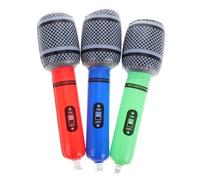 TOYANDONA Microfono Gonfiabile Per Decorazione Per Strumento Per Karaoke e Party Per Rock e Concerti