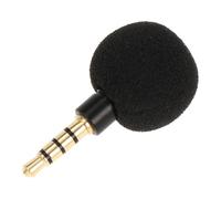 TOYANDONA Microfono Mini Portatile per Registrazione Audio, Condensatore Professionale in Metallo e Spugna, Nero, per Videoregistrazione su PC e Tablet