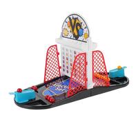 TOYANDONA Mini Canestro Basket da Tavolo con Lanciatore e Gioco Flipper Gioco Interno di Lancio per Migliorare Agilità delle Dita Divertimento per Amici e Famiglia Colore Colore Casuale