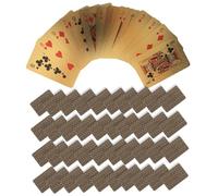 TOYANDONA Mini Carte da Poker Laminato per Miniature per Giochi da Tavolo e Decorazioni Casa Carte da Leggere e Compatte per Feste e Regali