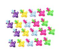 TOYANDONA Mini Giocattoli Aerei Fischianti in Plastica Per Ragazzo Ragazza, Set Da 20 Pezzi, Leggeri e Portatili, Giocattoli Da Lancio All'aperto Per Esperienza Divertente