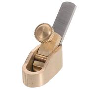 TOYANDONA Mini Pialla Manuale per Violino per Riparazione e Adattamento Ponte in Metallo Oro, Design Compatto 4.50x2.50x1.50cm Strumento Professionale per Principianti