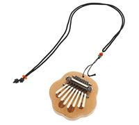 TOYANDONA Mini Pianoforte Da Dito Kalimba Strumento Musicale Per Pianoforte Da Dito in Legno A 8 Note Per Tutte Le Età