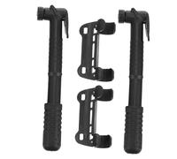 TOYANDONA Mini Pompa Manuale per Bicicletta con Supporto Pompa ad Aria Portatile in ABS e Nylon Leggero Compatibile Mountain Bike e Bici da Strada per Gonfiaggio Rapido in Emergenza