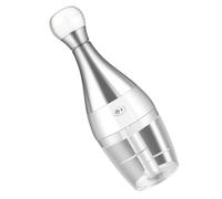 TOYANDONA Mini Tritacarne Manuale in Acciaio Inox 304, Trita Aglio Multifunzionale Compatto per Cucina, Spremiaglio Pratico per Uso Domestico e Preparazione Alimenti