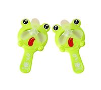 TOYANDONA Mini Ventilatore Portatile A Pressione Manuale Con Design A Forma Di Rana Per Scrivania