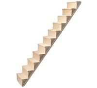 TOYANDONA Miniature Wooden Stair Decor Delicate Accessory for Dollhouses Step Staircase for Creative Mini House Scenes