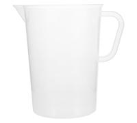 TOYANDONA Misurino 5000ml in Plastica Doppia Scala Graduata Brocca Graduata Resistente al Calore per Cucina e Cottura Pratica per Uso Domestico e Professionale